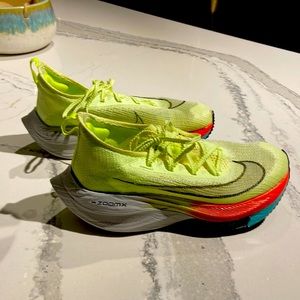 Nike running Alphafly Next%, worn once or twice. Open to offers